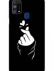 Customize Samsung m31 black cover