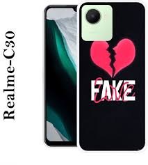 Customize Realme c30 (black) cover