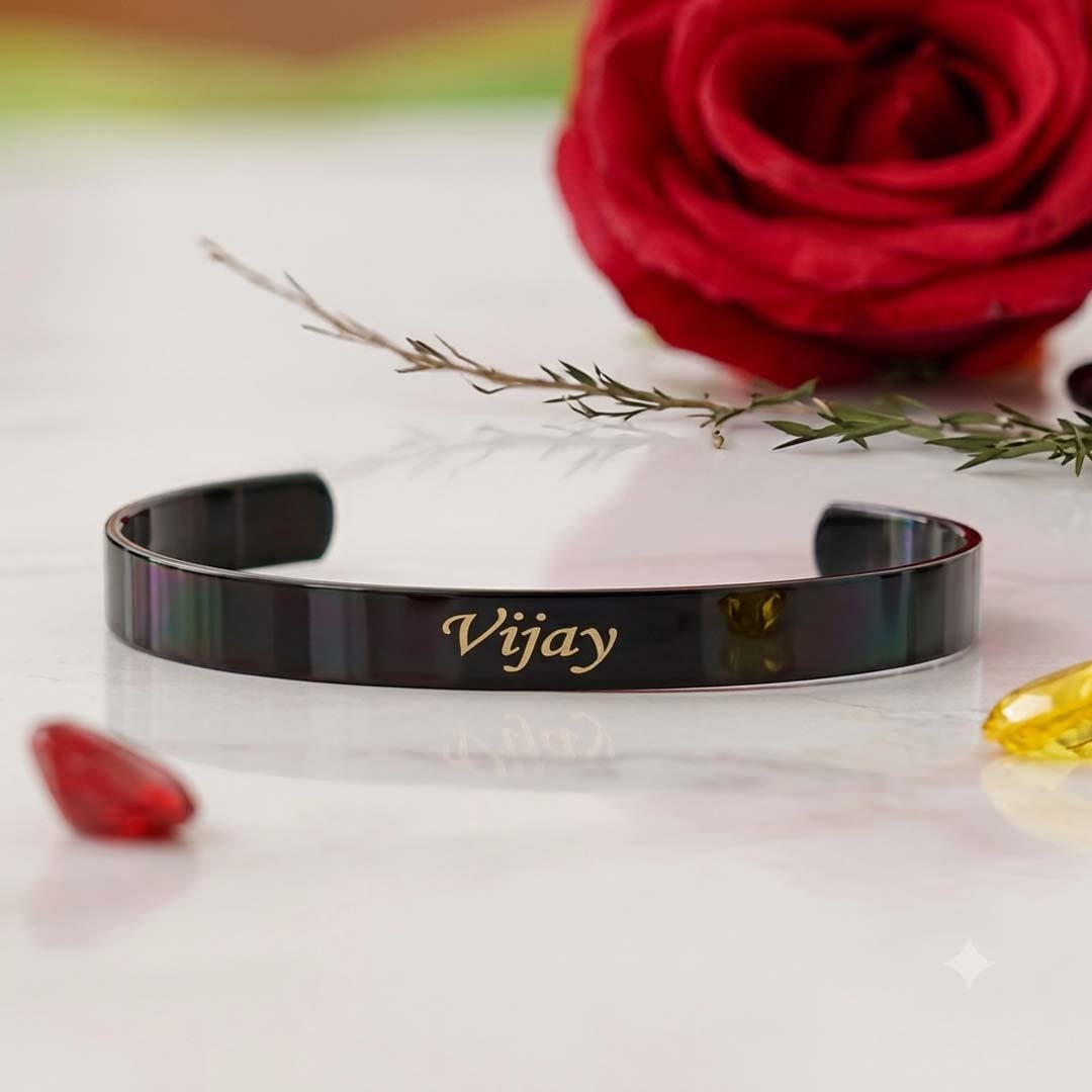 Name Printed Hand Bracelets (Kada)