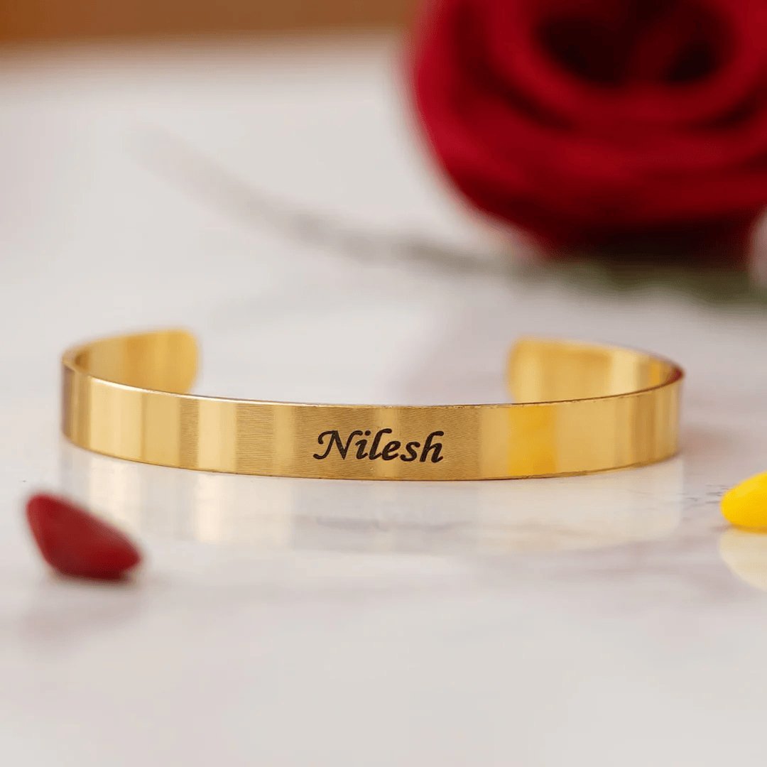 Name Printed Hand Bracelets (Kada)