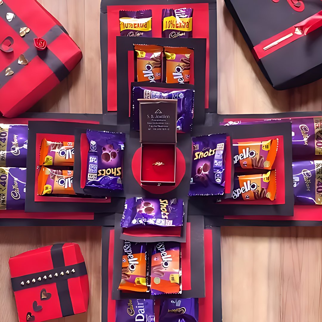 Explosion Box Diy Explosion Gift Box