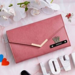 Name Printed Ladies Wallet 3Fold Clutch