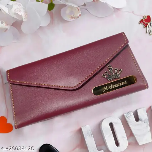 Name Printed Ladies Wallet