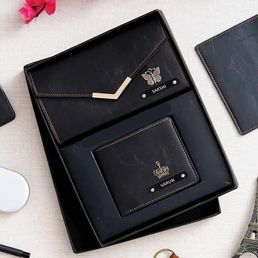 Customized Men & Women Wallet Combo - Image 5