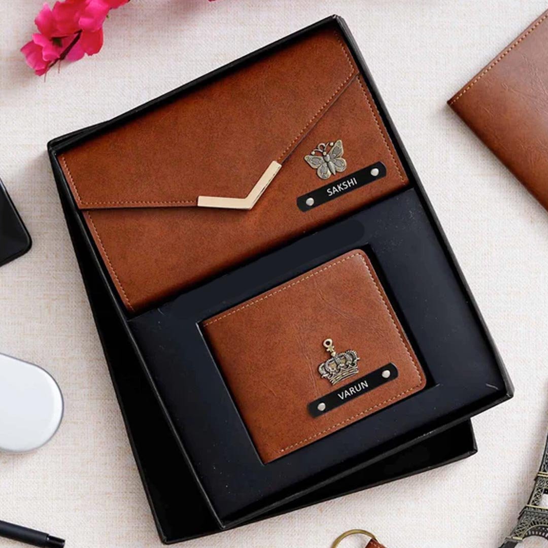 Customized Men & Women Wallet Combo - Image 6