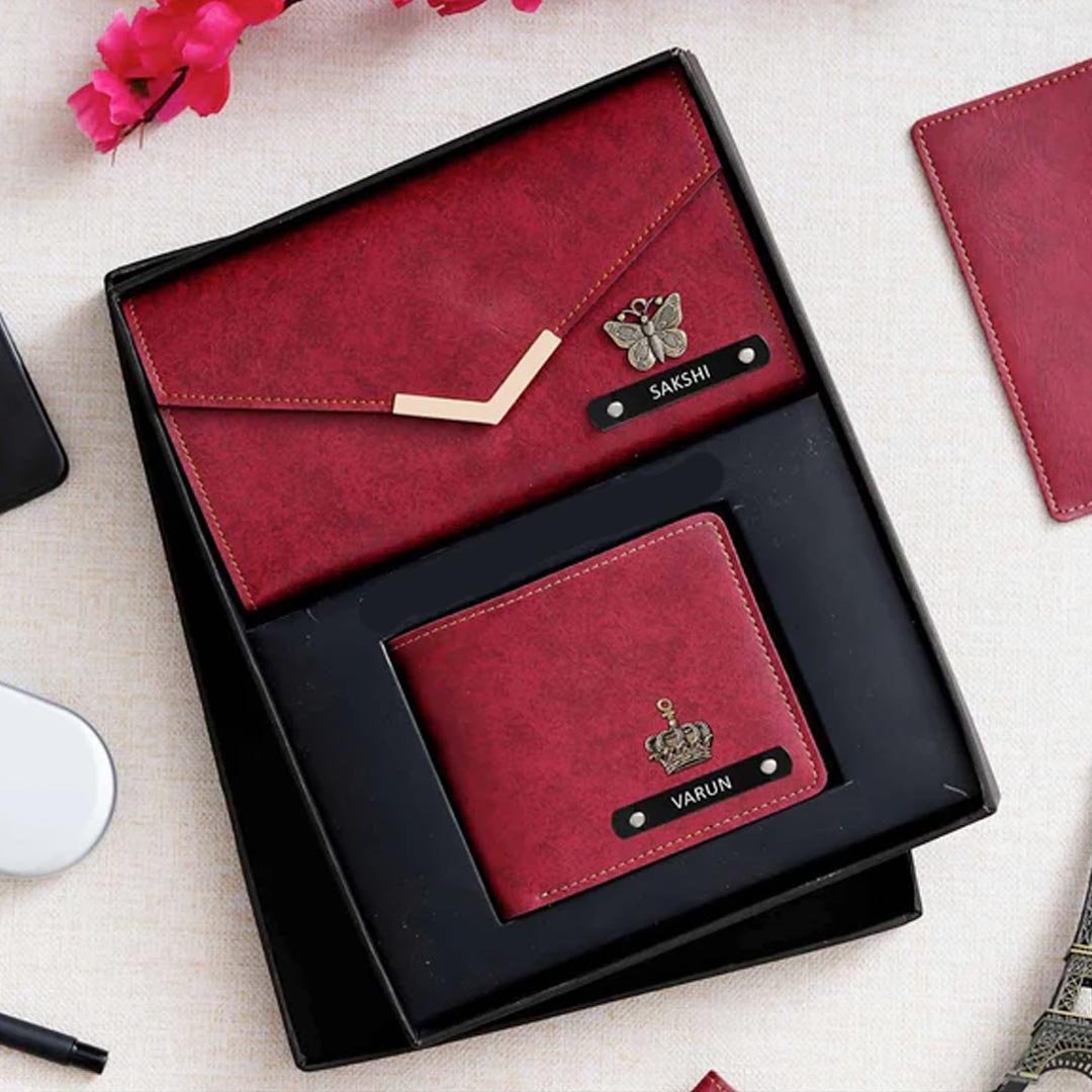 Customized Men & Women Wallet Combo - Image 7