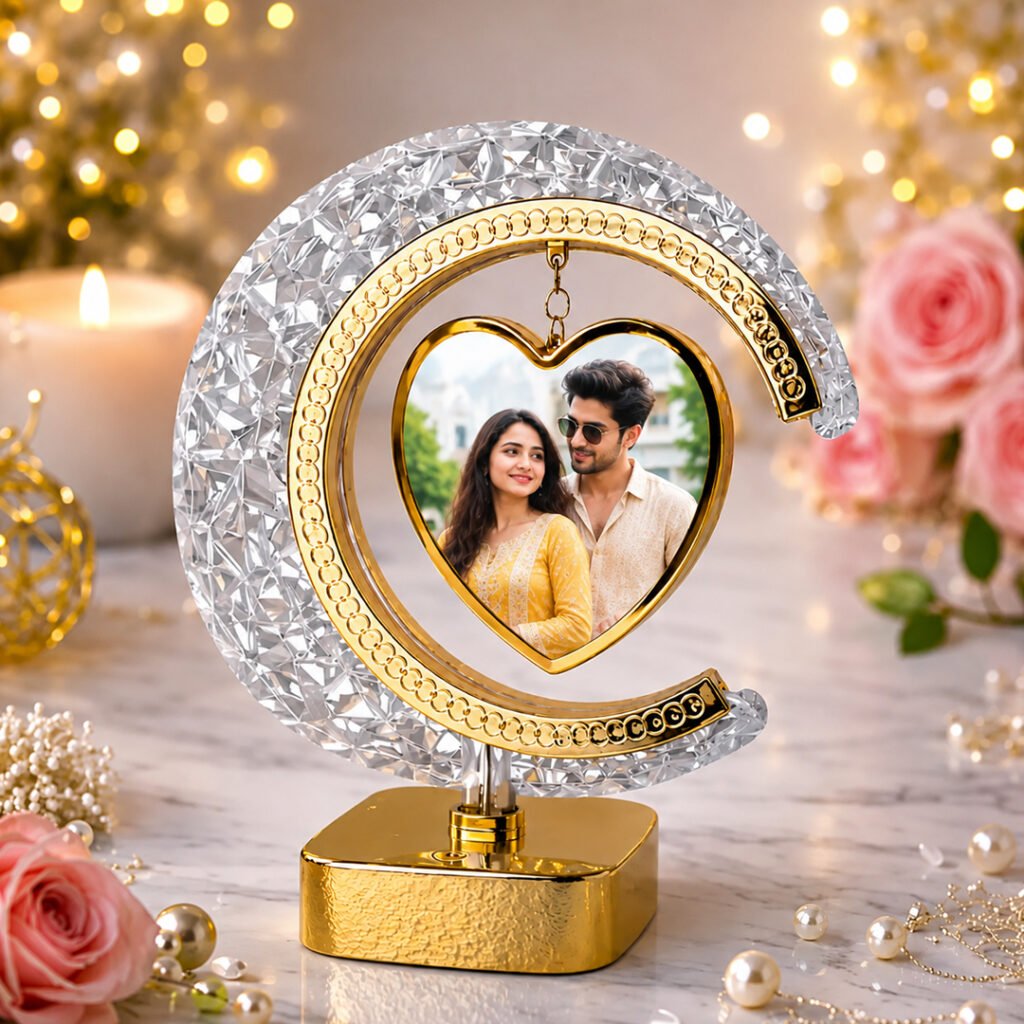 Half Moon Led Magic Photo Mirror