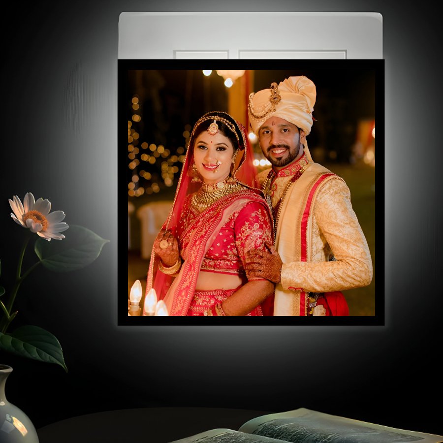 Customized Led Board Night Lamp 4X4 Inch