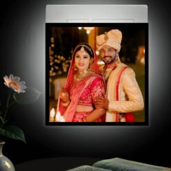 Customized Photo Printed Led Board Night Lamp 4X4 Inch