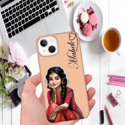 Girls Special Designer Cover With Name