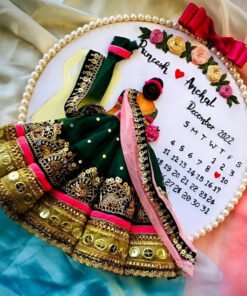 Weeding Embroidery Hand Craft Design Frame