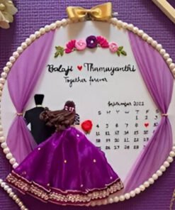 Weeding Embroidery Hand Craft Design Frame