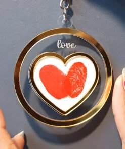 Couple Thumb Impression keychain