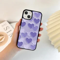 Blue Heart Designer Premium Metal Case