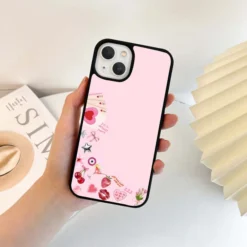 Pink Designer Premium Metal Case