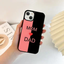 Mom Dad Designer Premium Metal Case