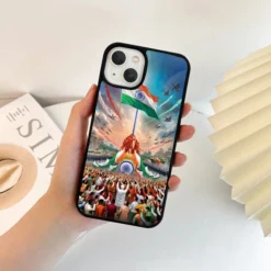 Indian flag Designer Premium Metal Case