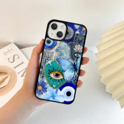 Blue eye Designer Premium Metal Case