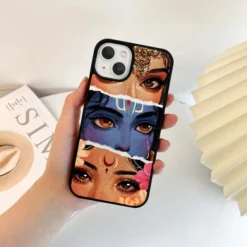 Radha Krishna Ji Designer Premium Metal Case