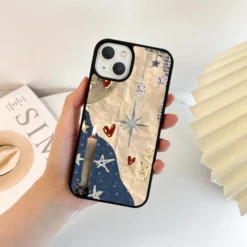 Star Heart Designer Premium Metal Case